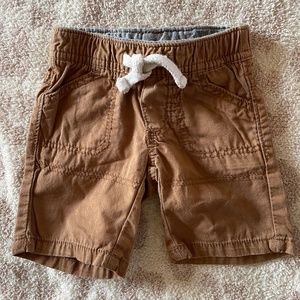 Old Navy Baby Khaki Cargo Shorts- 0-3 months